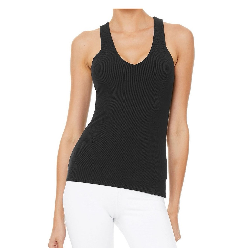 Alo Yoga Elevate Rib Tank in S